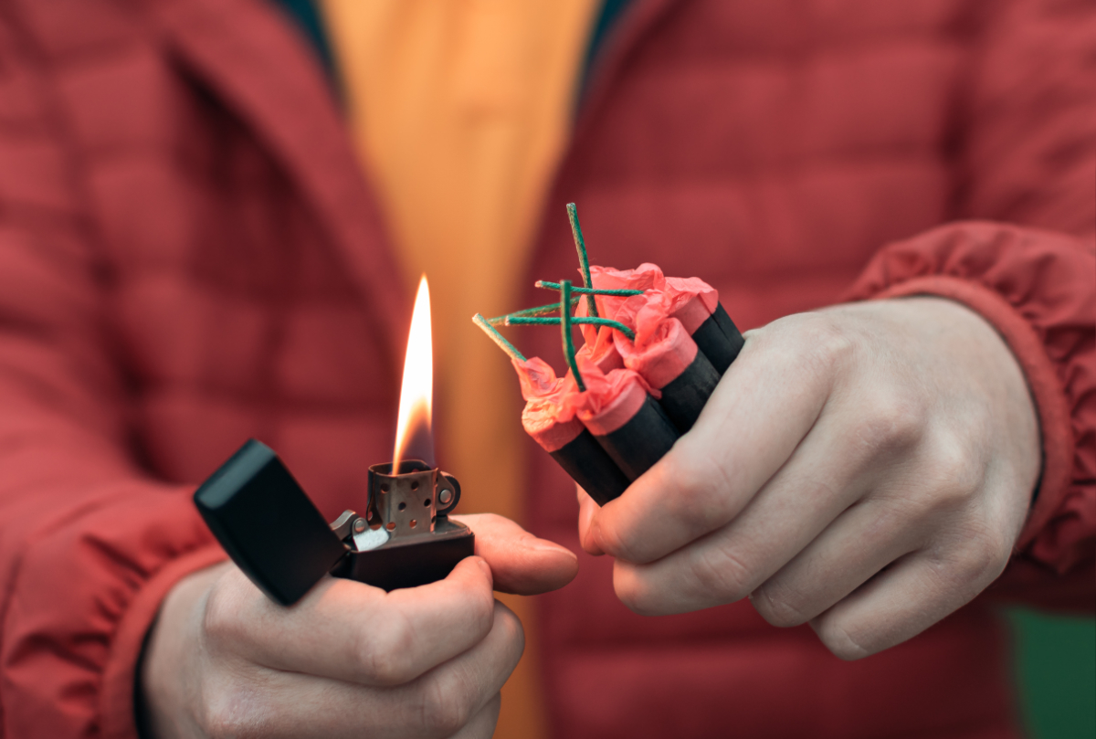 piep in oren na een harde knal of vuurwerk
